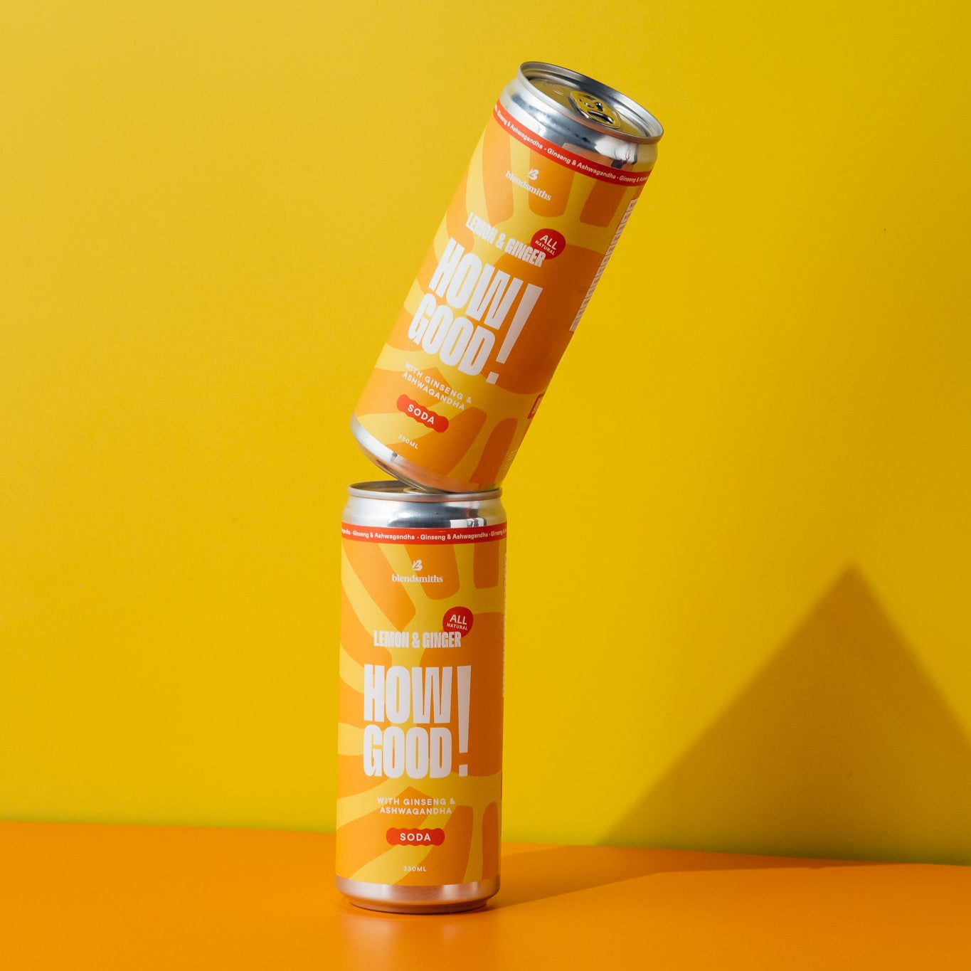 How Good! Lemon & Ginger (20 x 330ml)