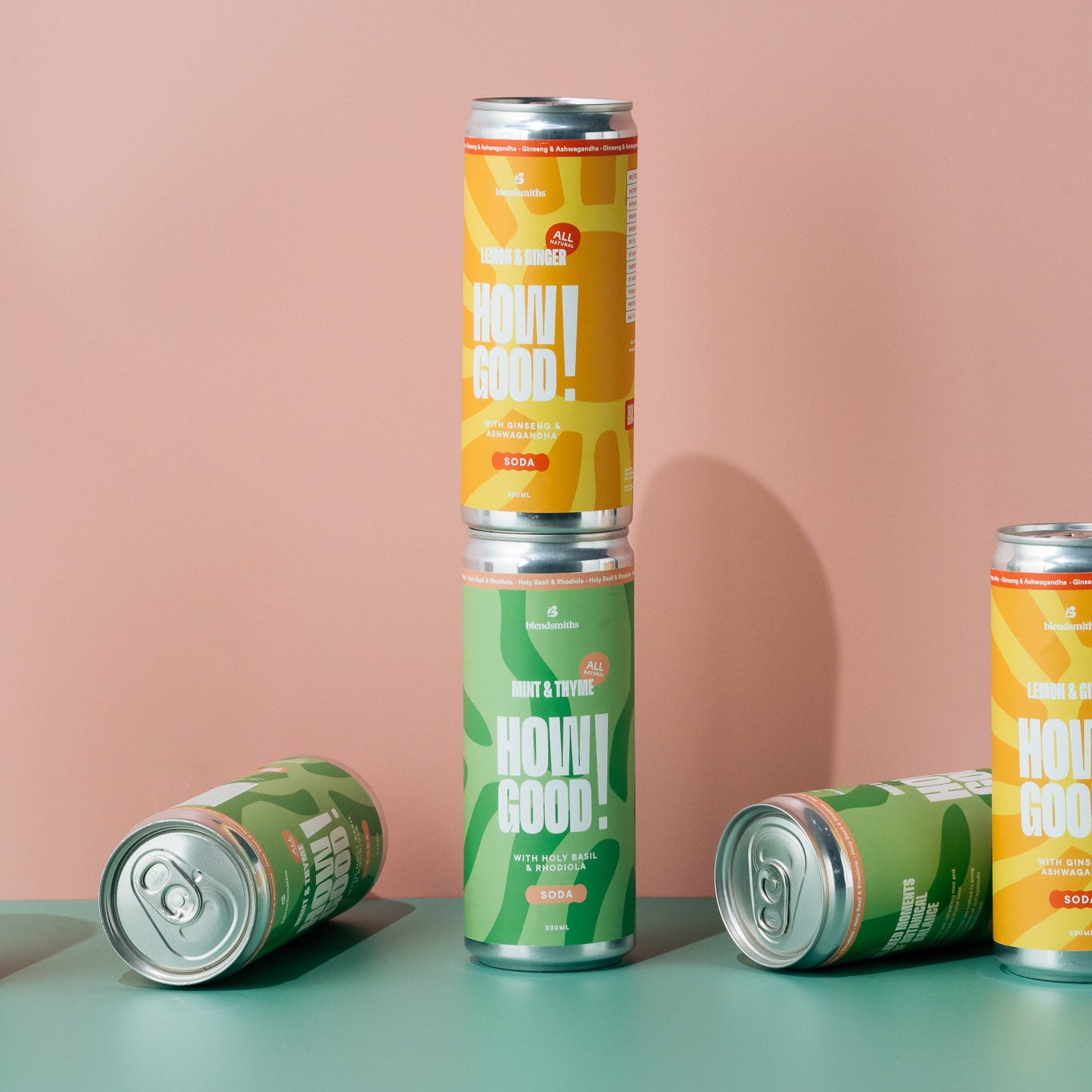 How Good! Mint & Thyme 330ml Cans
