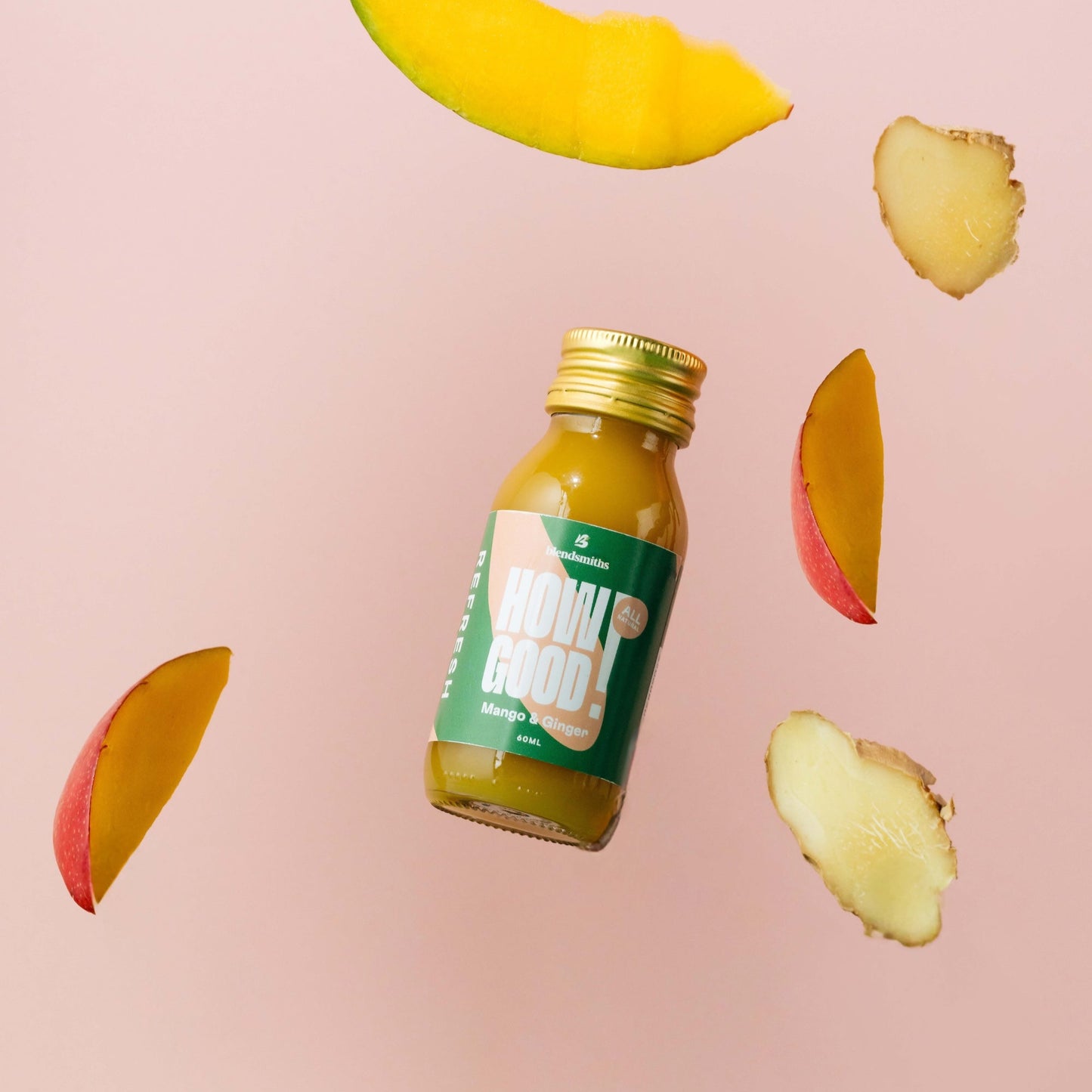 HOW GOOD! Mango & Ginger Shot (24 x 60ml)