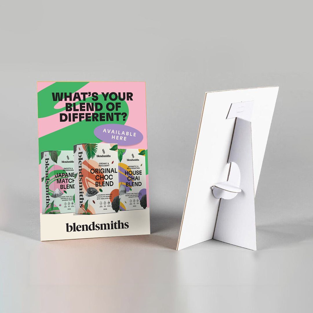 Counter Display Card - Whats Your Blend of Different