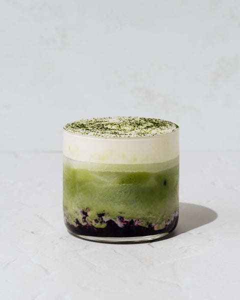 Vanilla Blackberry Matcha