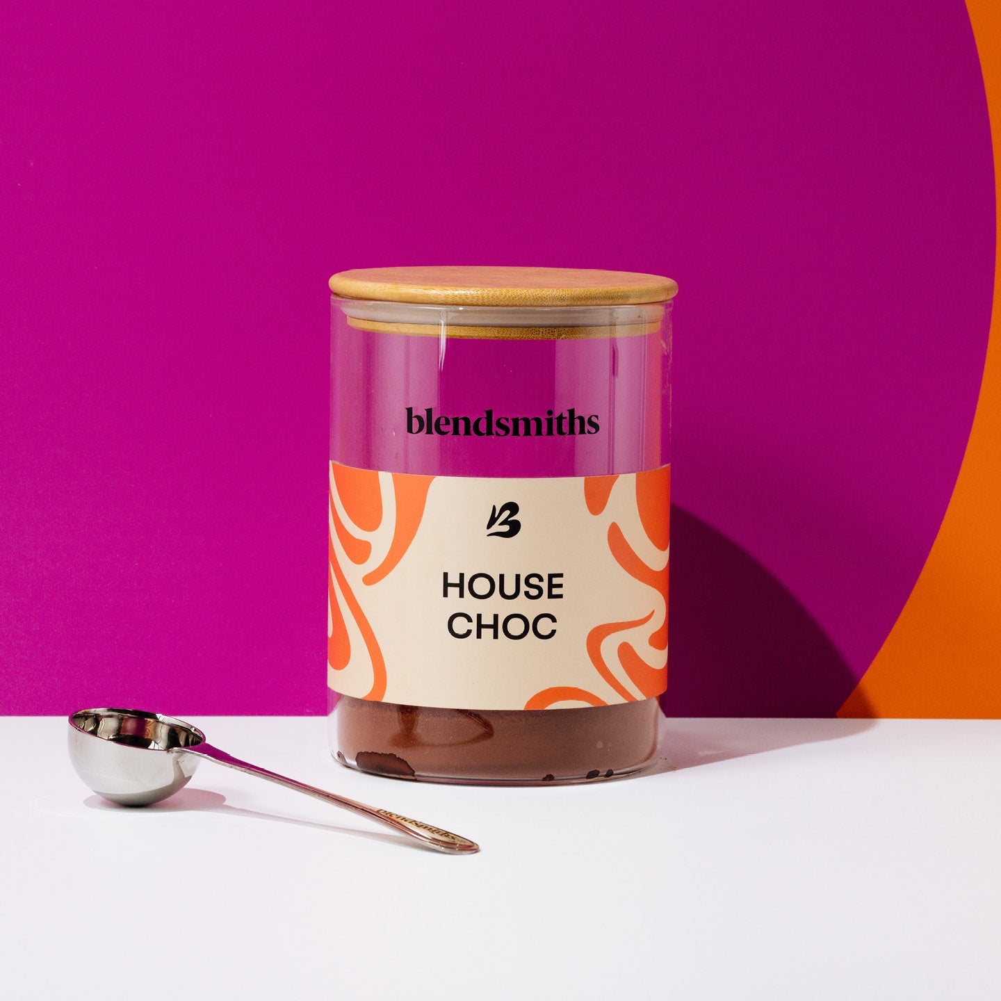 Storage Jar House Choc