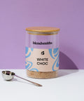 Storage Jar White Choc