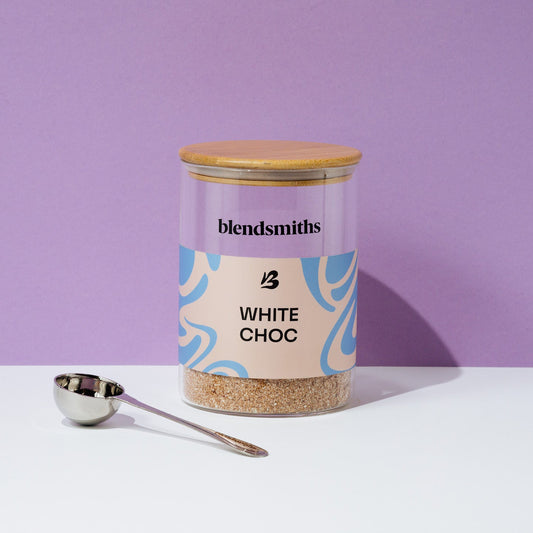 Storage Jar White Choc