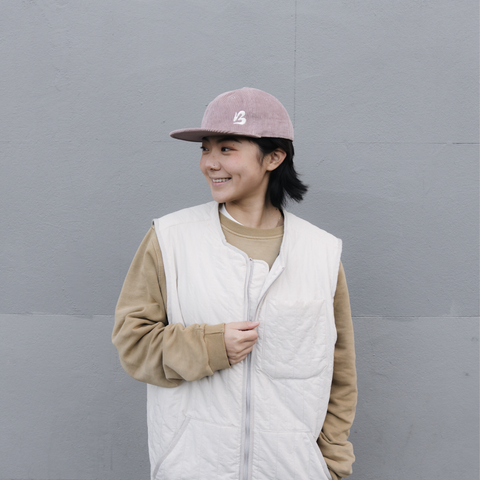 Unisex Class Cord Cap Pink