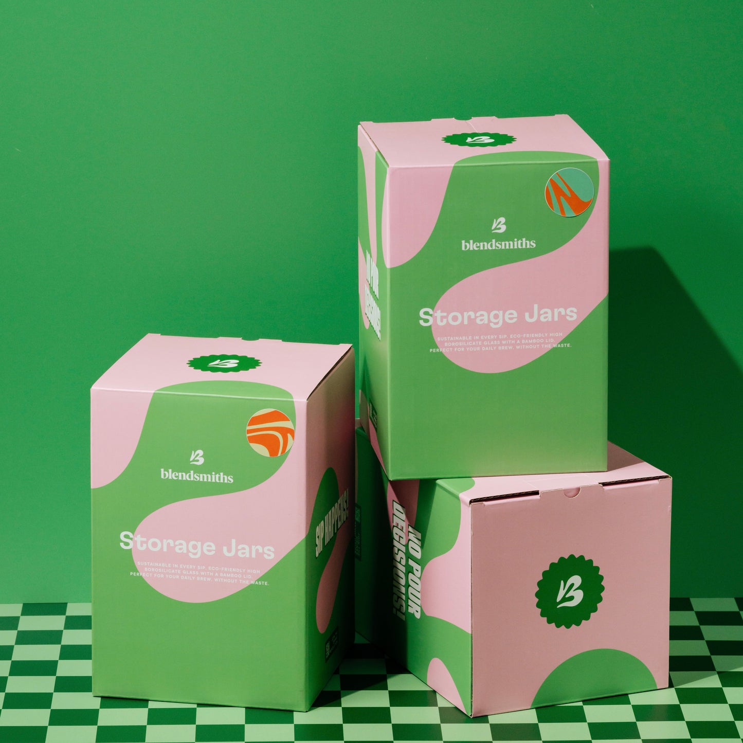 Storage Jar Pink Chai