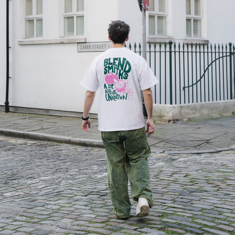 Men's White Sip Unknown T-shirt