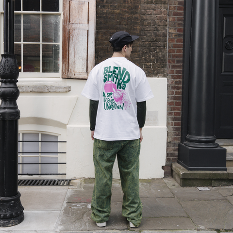 Men's White Sip Unknown T-shirt