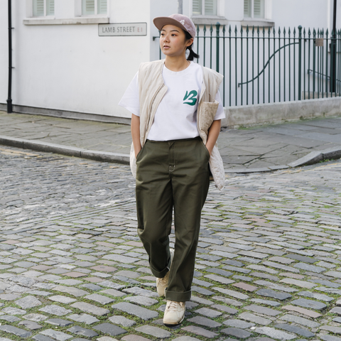 Women's White Sip Unknown Tee