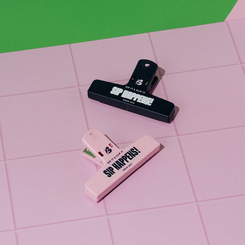 Sip Happens Bag Clip