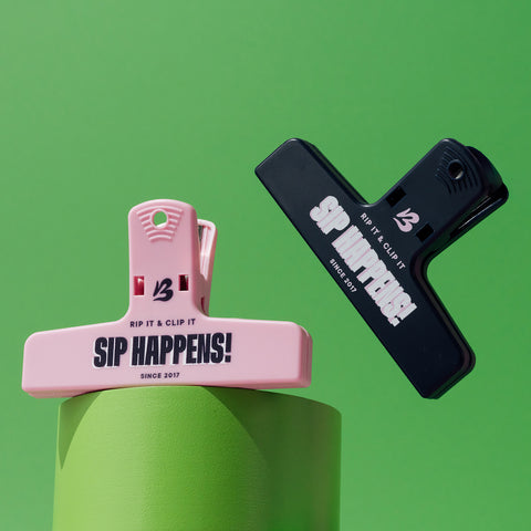 Sip Happens Bag Clip